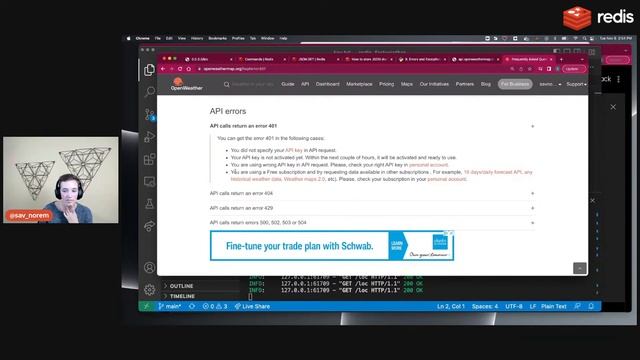 Fastweather: Caching a Weather API with Redis and Savannah Norem смотреть онлайн