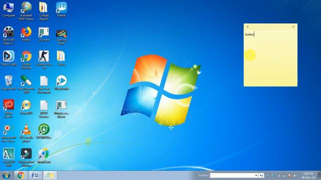 I How to use Sticky Notes in Windows laptop or Computer I Sticky Notes Use I смотреть онлайн