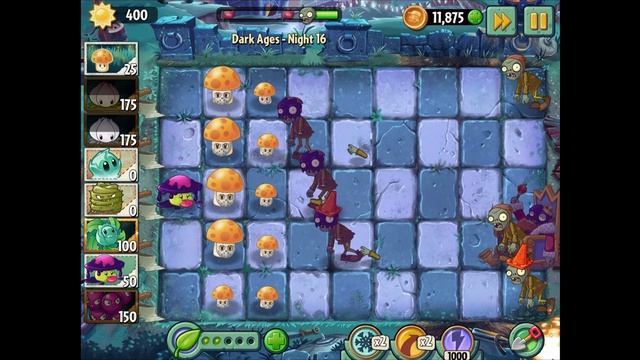Plants vs. Zombies 2: It's About Time - Gameplay Walkthrough Part 452 - Shadow-Shroom! (iOS) смотреть онлайн