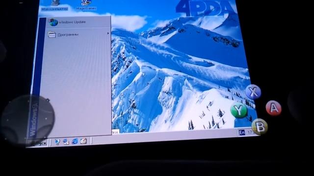 Windows 98 QEMU on Samsung Galaxy S GT-i9000 смотреть онлайн