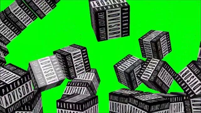 Parental Advisory Explicit Content Green-screen Chroma Key Template смотреть онлайн