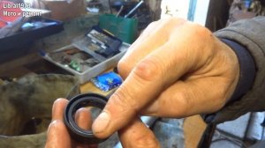 Замена сальников на вилке мопед Альфа, Дельта