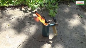 Паяльная лампа ЛП - 0,2 запуск/работа