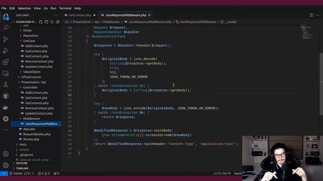 Live DevSecOps #6 - Refatoração API PHP C/ Clean+DDD (parte 5)