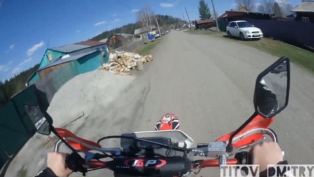 За рулём Эндуро Мотоцикла Regulmoto ZF-KY250 Sport-003 смотреть онлайн