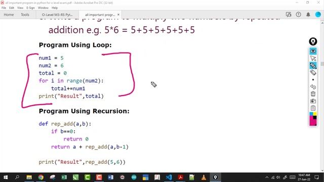 O-Level M3 R5 | Python Important program for o level practical exam | Lecture 62 смотреть онлайн