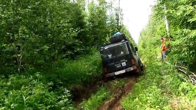 Часть 3. Чухлома, дорога до Никола-Вохтомы. Part3. OFF Road Mitsubishi Pajero Sport mud bog water смотреть онлайн