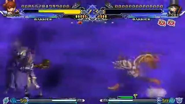 PSP - BlazBlue Continuum Shift II - Makoto Arcade Mode смотреть онлайн