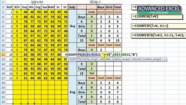 Advanced Excel formulas for Teachers Part - 2 смотреть онлайн