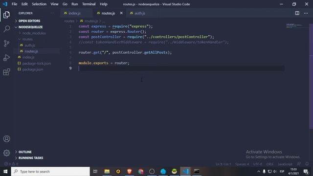Build a Nodejs Sequelize MySQL App with JWT #1 (Setup) смотреть онлайн