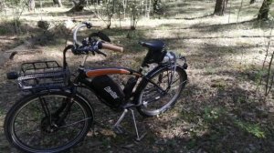 Сравнение электровелосипеда и мопеда.