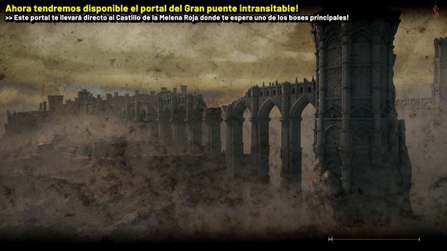 Elden Ring Cómo activar PORTAL del Gran puente intransitable (Acceso al Castillo de la Melena Roja) смотреть онлайн