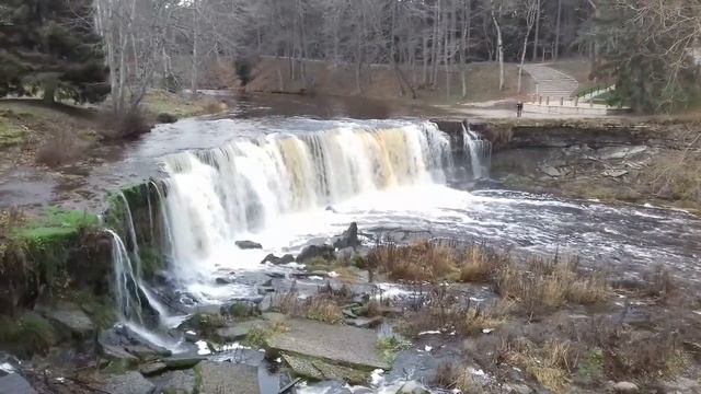 Эстония,водопад Кейла-Йоа. смотреть онлайн