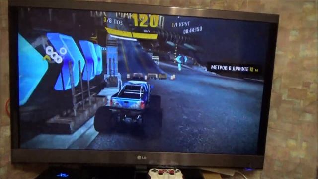 Terios T3 - ТЕСТ ДЖОЙСТИКА ДЛЯ ИГР. Игра Асфальт Экстрим на приставке TV BOX X92 (X96) Smart TV LG смотреть онлайн