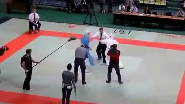 KUDO судья напал на участника соревнований