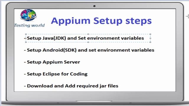 Mobile Automation testing using Appium : Setup Environment - Part 1 смотреть онлайн