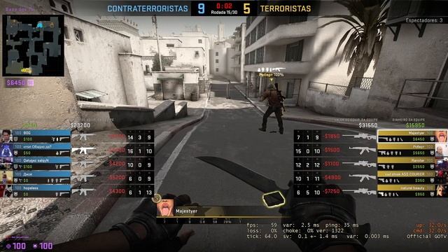 CS-GO - MM - COMPETITIVO | O espectador | #69 смотреть онлайн
