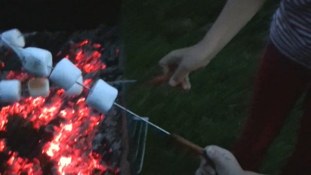 Зефир на мангале, очень вкусно!!! Классное развлечение для детей. смотреть онлайн