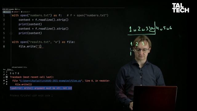 Failidega opereerimine: lugemine ja kirjutamine смотреть онлайн