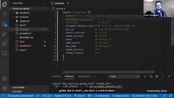HashiCorp Live - Iterating on Open Source Terraform Nomad Modules