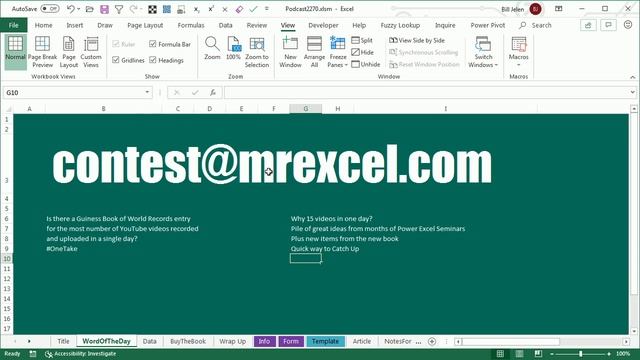 Excel Quick Exit: Fast Exit and Close All - Episode 2270 смотреть онлайн