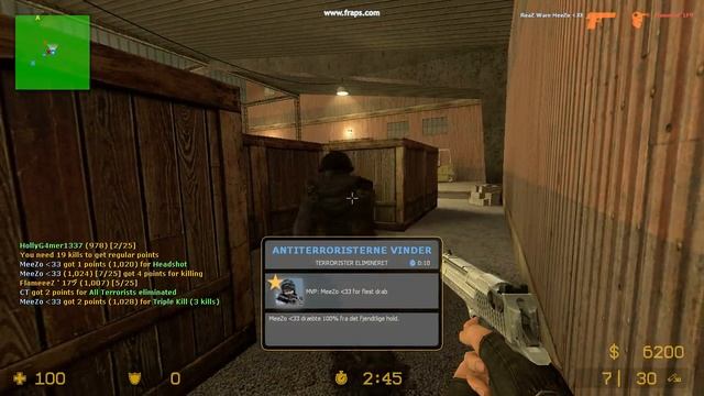Tripple Kill Css Aim deagle смотреть онлайн