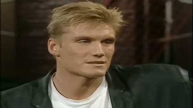 A young Dolph Lundgren interviewed (In swedish) смотреть онлайн