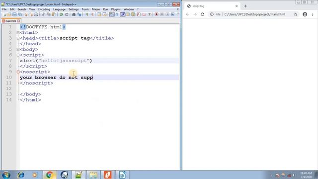 noscript tag-html5 смотреть онлайн