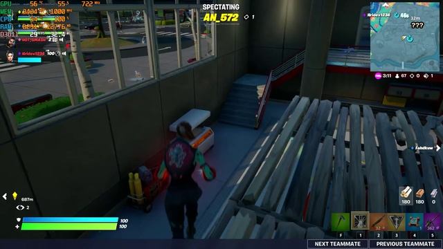 Test Fx-4300 oc 4.5ghz with Fortnite смотреть онлайн