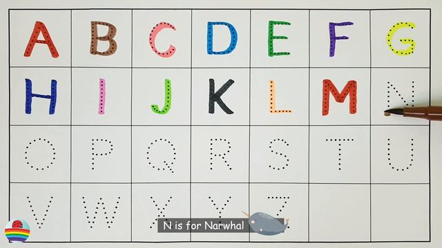 English Alphabet in Colors with Funny Illustrations смотреть онлайн