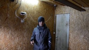 Зимний курятник в Сибири