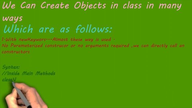 Objects in java(Understand with real time Example) смотреть онлайн