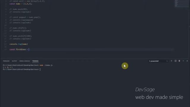 JavaScript Data Structures - Arrays смотреть онлайн