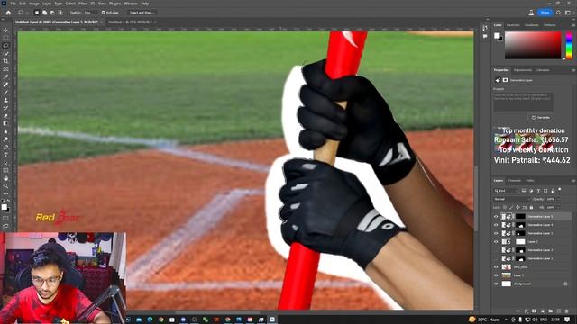 Making thumbnail with Ai Generative fill !| Reviewing Contest submissions | Photoshop livestream смотреть онлайн