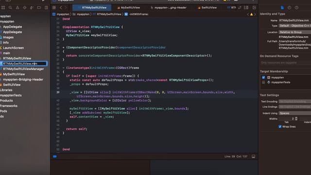 How to use SwiftUI in react native's new architecture смотреть онлайн