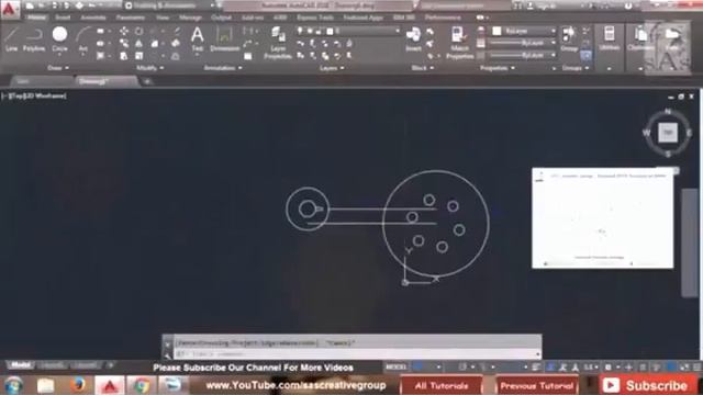 Autocad 2016 Practice Exercise E3 Example Practice смотреть онлайн