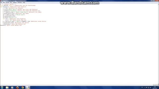 [Python Tutorial Deutsch] #3 Mausklick-Events смотреть онлайн
