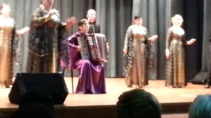 Ансамбль Исламей - рирара (в Хабезе 04/04/2015)
