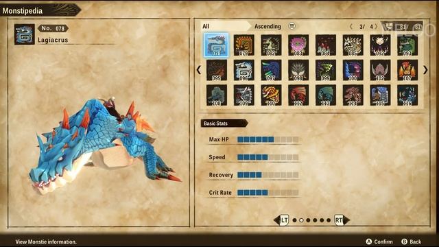 MHS2 All Monsters & Monstie Egg Patterns (Monstipedia) - Monster Hunter Stories 2 смотреть онлайн