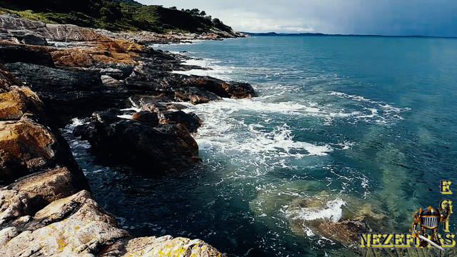 RELAX. THE NORTH SEA. SLOWMOTION - 1280x720. SONY XPERIA Z3+