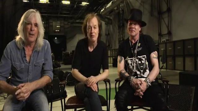 AC/DC with Axl Rose Promotional Video (Lisbon) смотреть онлайн