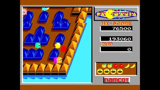 Pac Mania (Namcot, 1989) MSX2 [766] Walkthrough Comentado смотреть онлайн