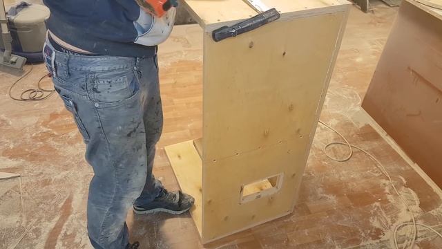 215 сабвуфер своими руками  (215 Subwoofer Diy) корпус