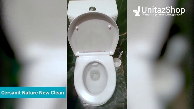 Смыв унитаза Cersanit Nature New Clean от UnitazShop смотреть онлайн