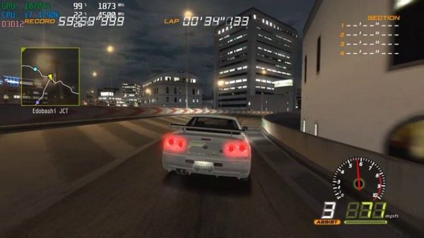 XBOX 360 emulator Tokyo Xtreme Racer X 2X resolution PC XENIA