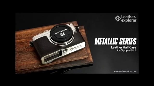 Leather Explorer - Metallic Series Cow Leather half case for Olympus E-PL5 смотреть онлайн