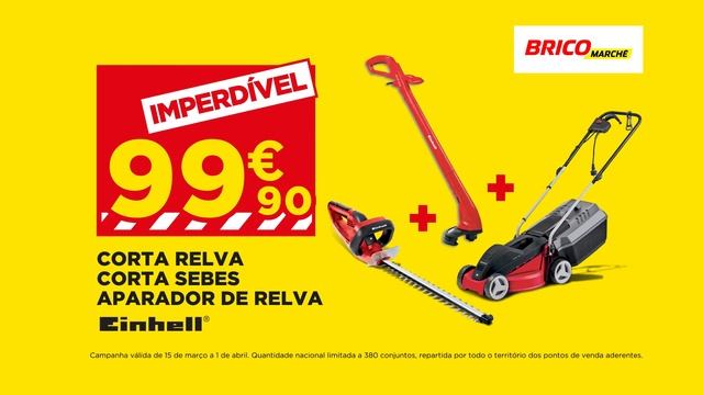 Imperdíveis - Conjunto 3 peças Einhell смотреть онлайн