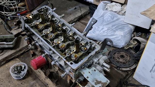 разборка двигателя Джили ск ск2 EURO4