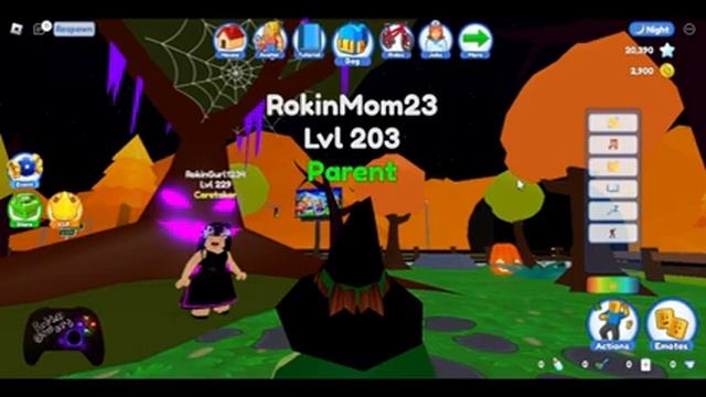 Twilight Daycare Halloween Cookie Shop Roblox смотреть онлайн