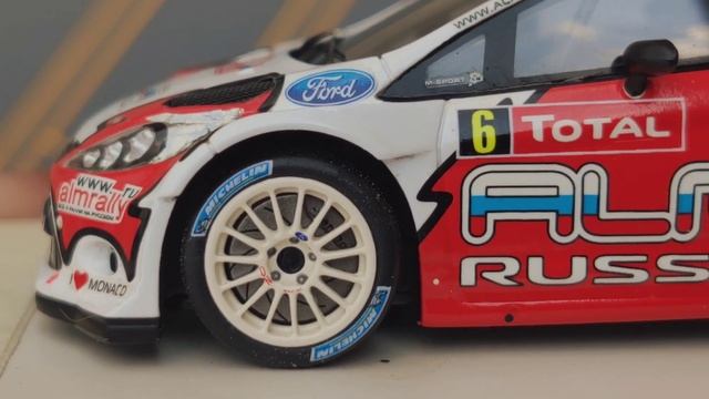 4K | Ford Fiesta RS No 5 WRC Monte Carlo 2012 by Spark 1:43 смотреть онлайн